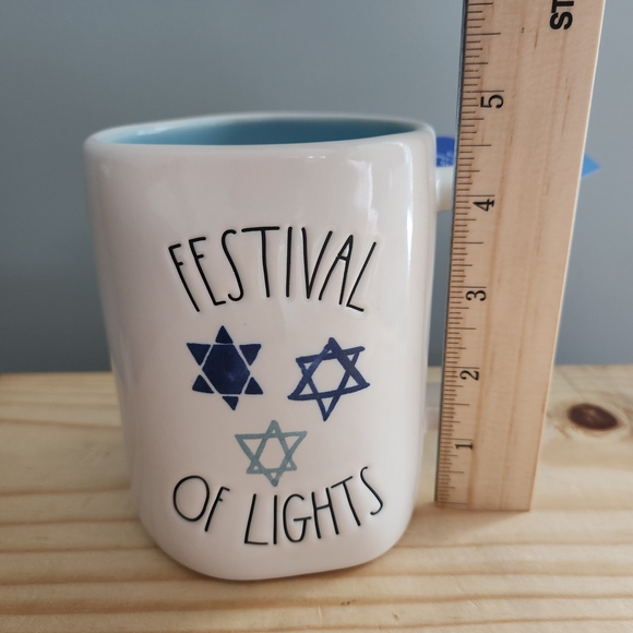 Rae Dunn Festival of Lights Hanukkah Mug - Picture 12 of 13